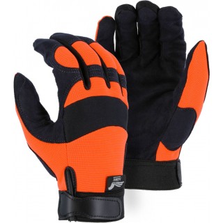 2137HO Majestic® Armor Skin™ Mechanics Glove with High Visibility Knit Back